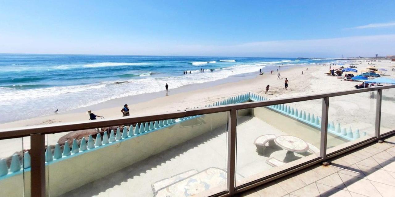 Stunning Oceanfront Condo On Usable Sandy Beach Росарито Экстерьер фото